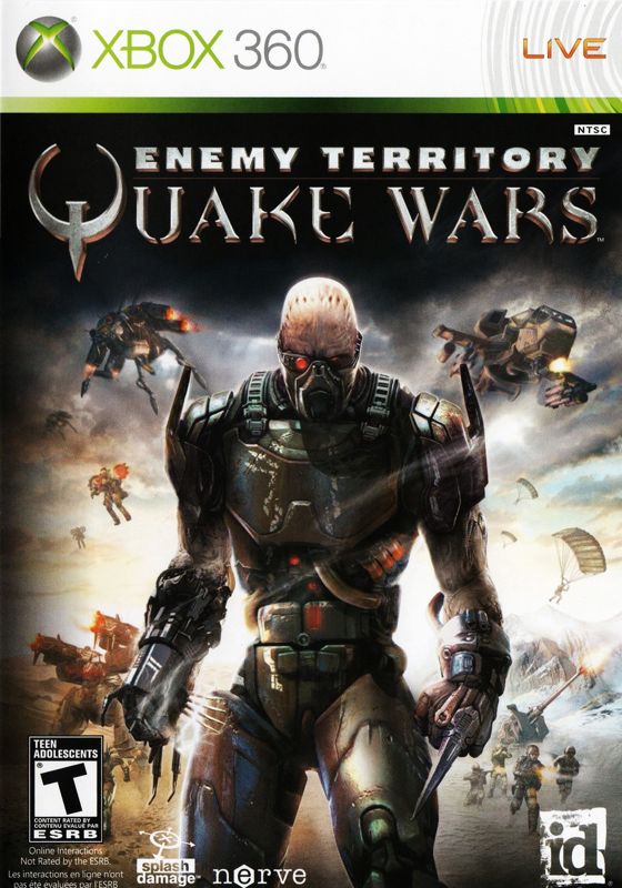 Enemy Territory Quake Wars box art for Xbox 360